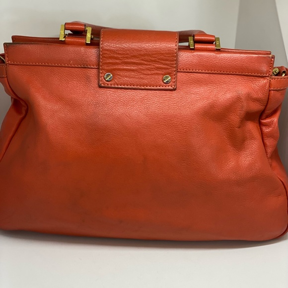 TORY BURCH Salmon Leather Tote - Picture 4 of 15